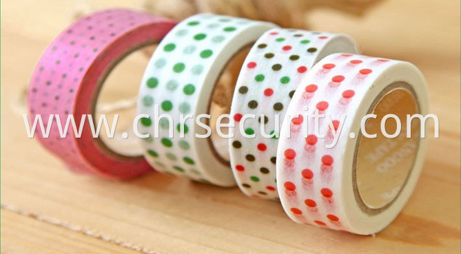 Decorative wholesale custom printed washi masking tape